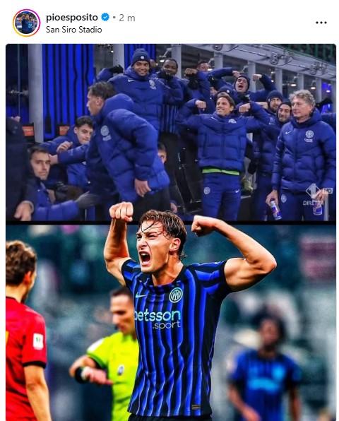 🇮🇹皮奥在队内这么受喜爱绝对不只是因为技术水平好的问题，这孩子从场上表现看