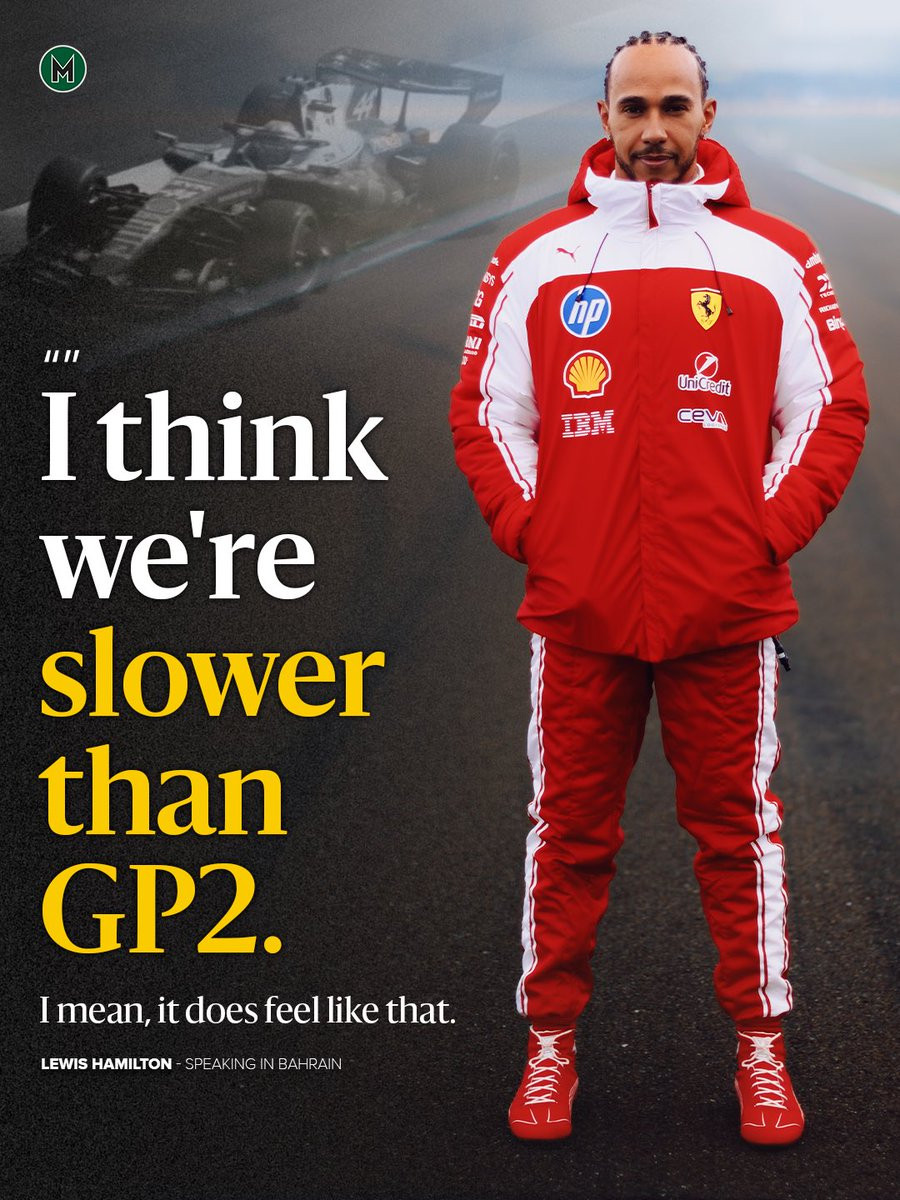 f1汉密尔顿谈2026款F1赛车的驾驶感受：“比GP2还慢”、“系统复杂到离谱