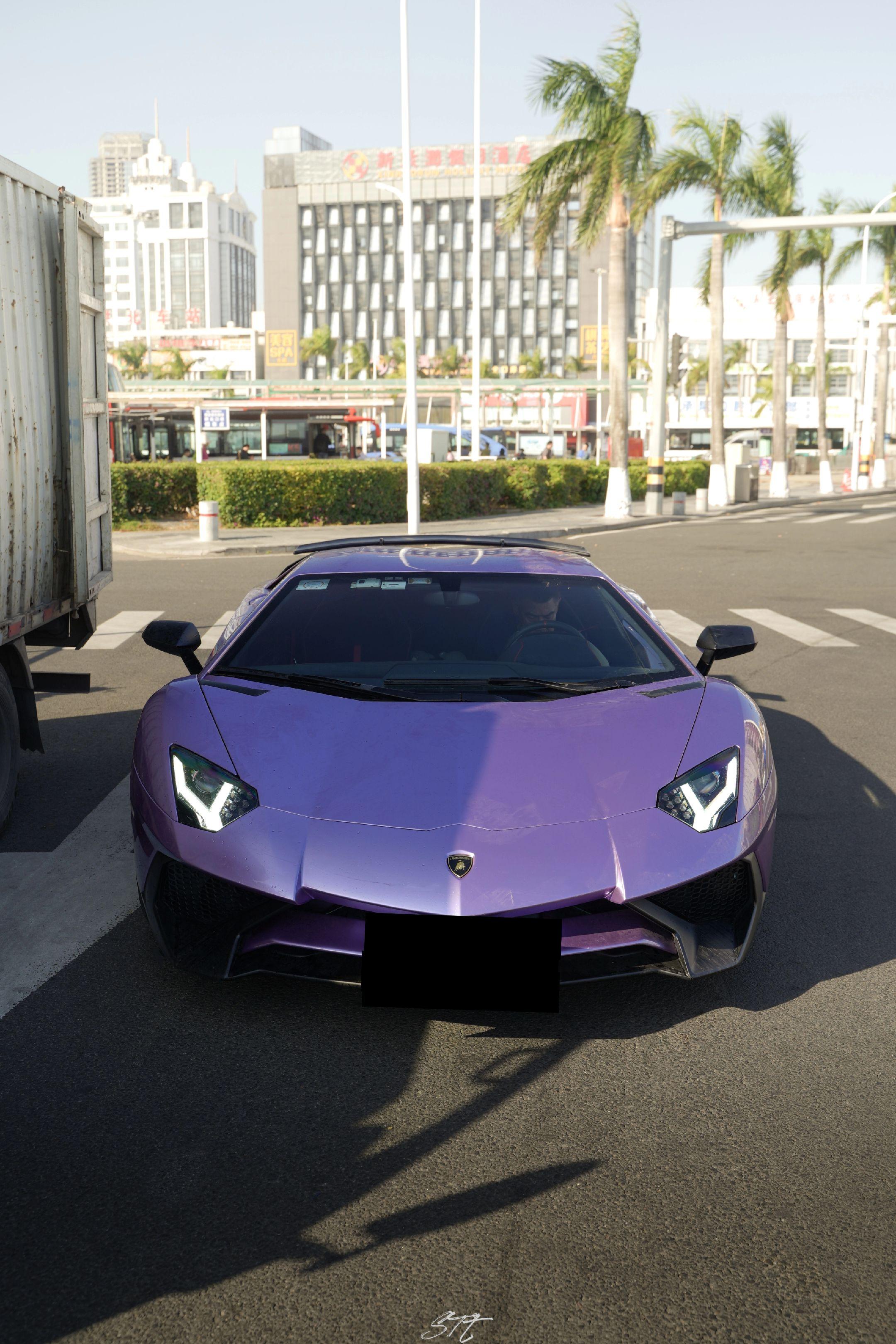 珠三角出镜率最高的兰博基尼Aventador SV