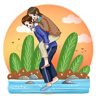 笑话（788）老婆端着稀饭看着桌上又是咸菜花生米，气不打一处说道：“嫁给你不