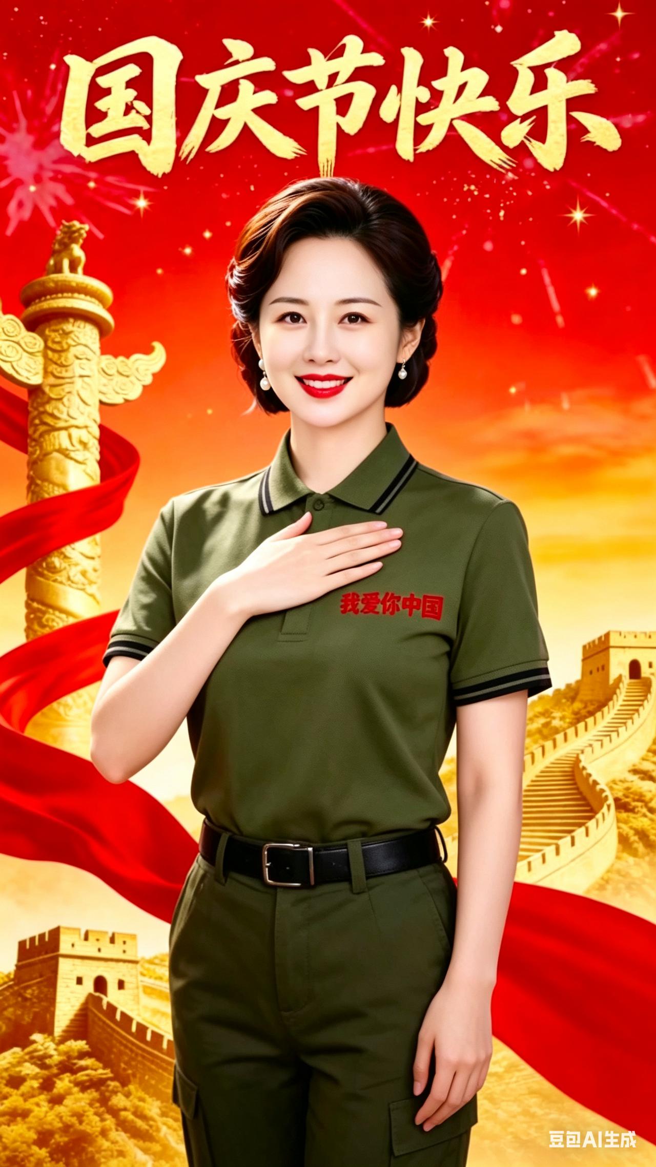 🌹早上好🌹金秋迎国庆，山河皆锦绣。家国同欢，岁月安然，愿祖国繁荣昌盛，
