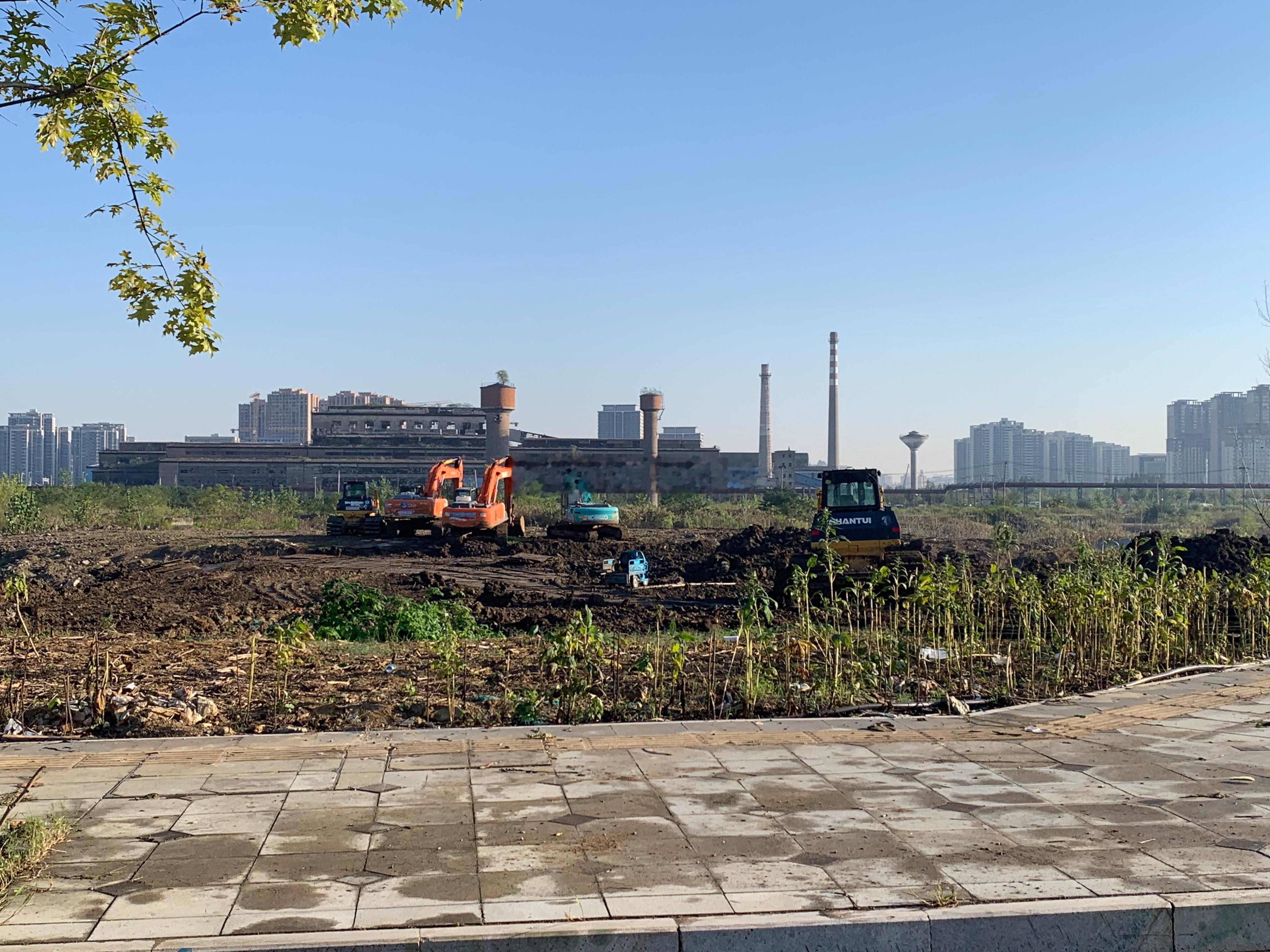 合肥东部新中心又有新动作合肥东部新中心核心区，机器已经进场动工！静待十月这场土拍
