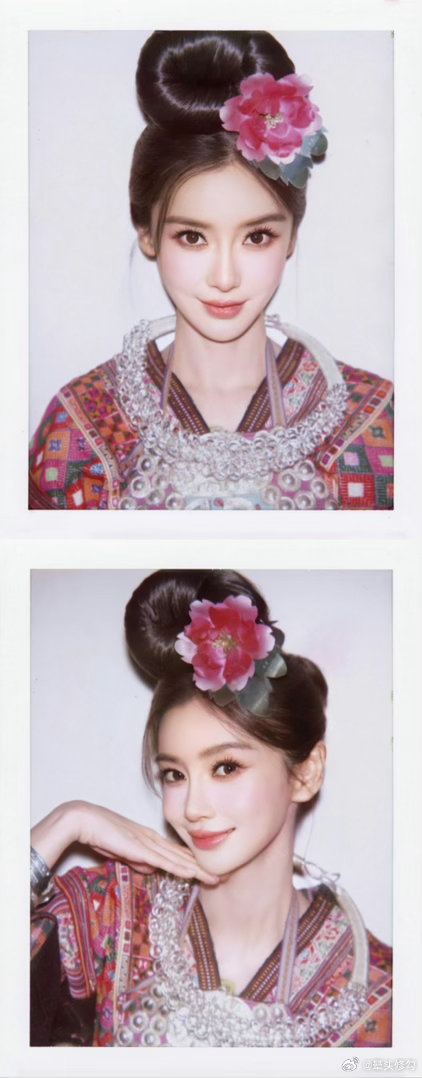 #angelababy#撕拉片的神太美啦😘​