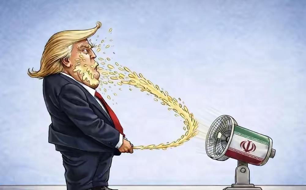 伊朗这波舆论反击太绝了，特朗普指定睡不着觉！​​特朗普公然插手伊朗内政，为骚乱