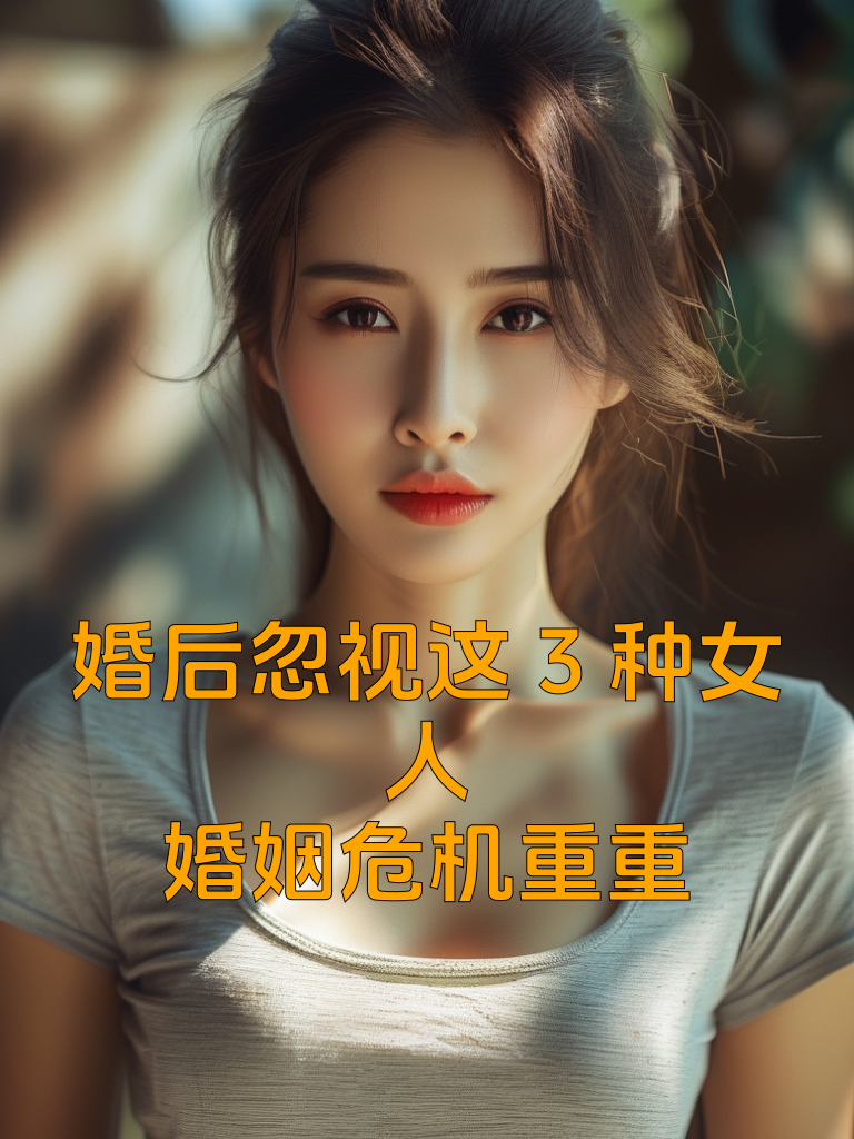 婚后忽视这3种女人，婚姻危机重重