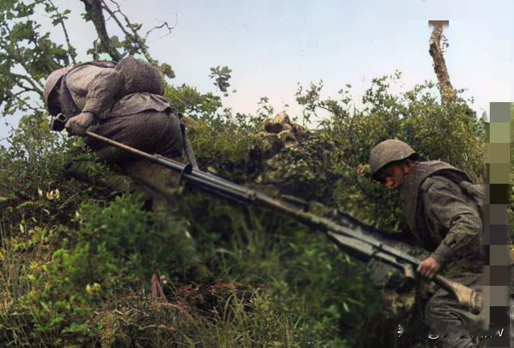 尽管到了战争中后期，苏联军队使用的14.5毫米反坦克步枪已经难以击毁战场上出现的