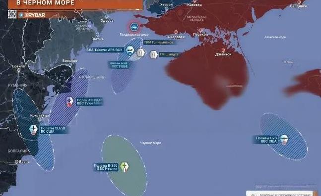 乌克兰第三次爆破克里米亚大桥，北约提前收到。北约4国出动了空中侦察机保驾护航。