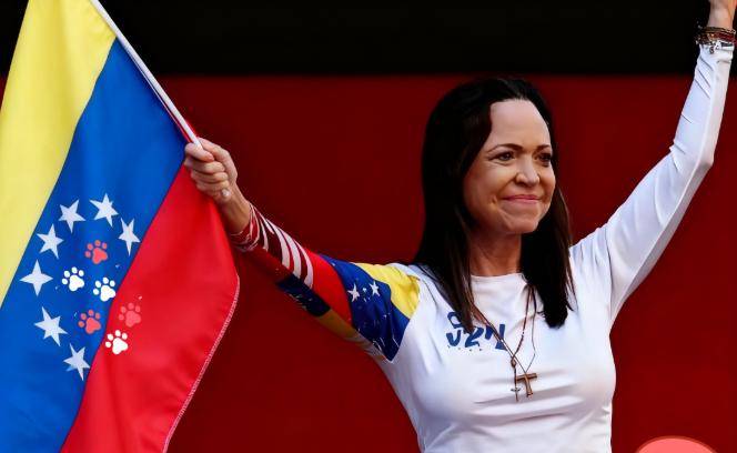 局势突变委内瑞拉反对派领袖马查多突然宣布了近日，58岁的马查多据