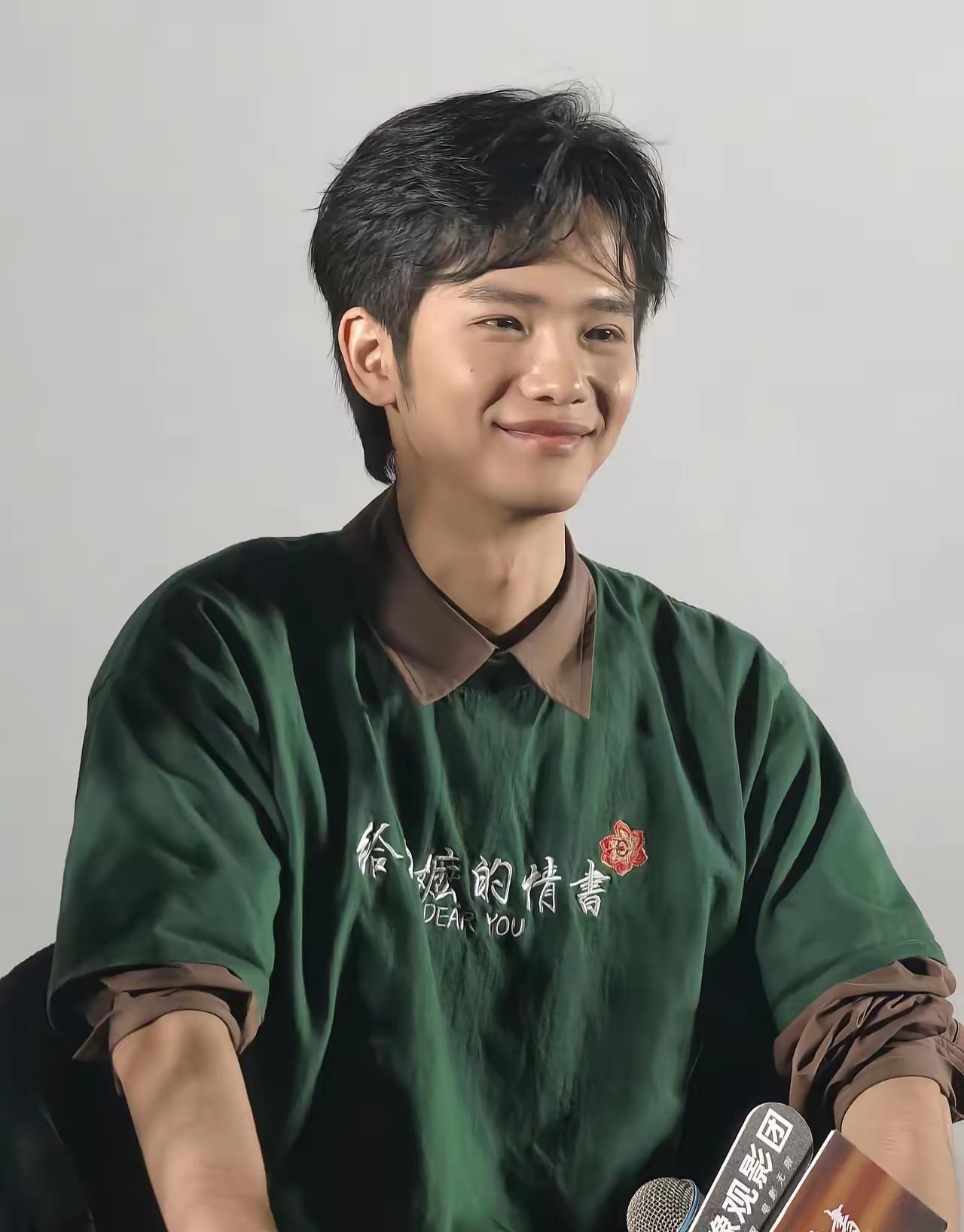 2023年，筹拍《给阿嬷的情书》时，很多科班演员来试镜男主，但导演说:“我不要科