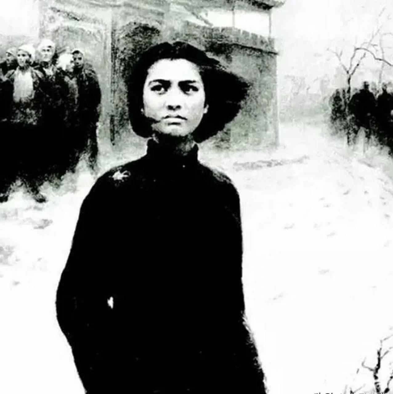 1937年鹤立镇，她被绑电线杆受尽酷刑，至死怒骂日寇绝不低头寒冬腊月，鹤