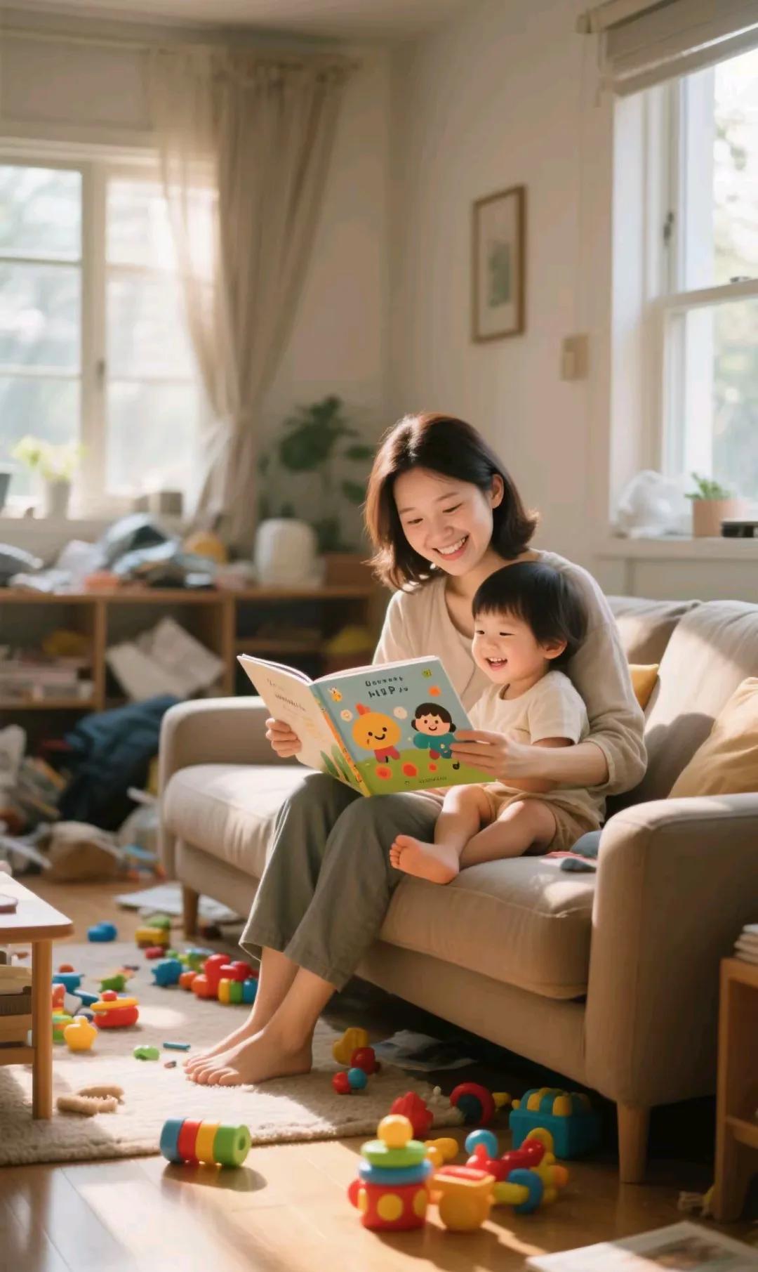 当了妈以后，一定要学会放过自己。家里乱一点没关系，不用把那个家搞得跟狗舔的一样，