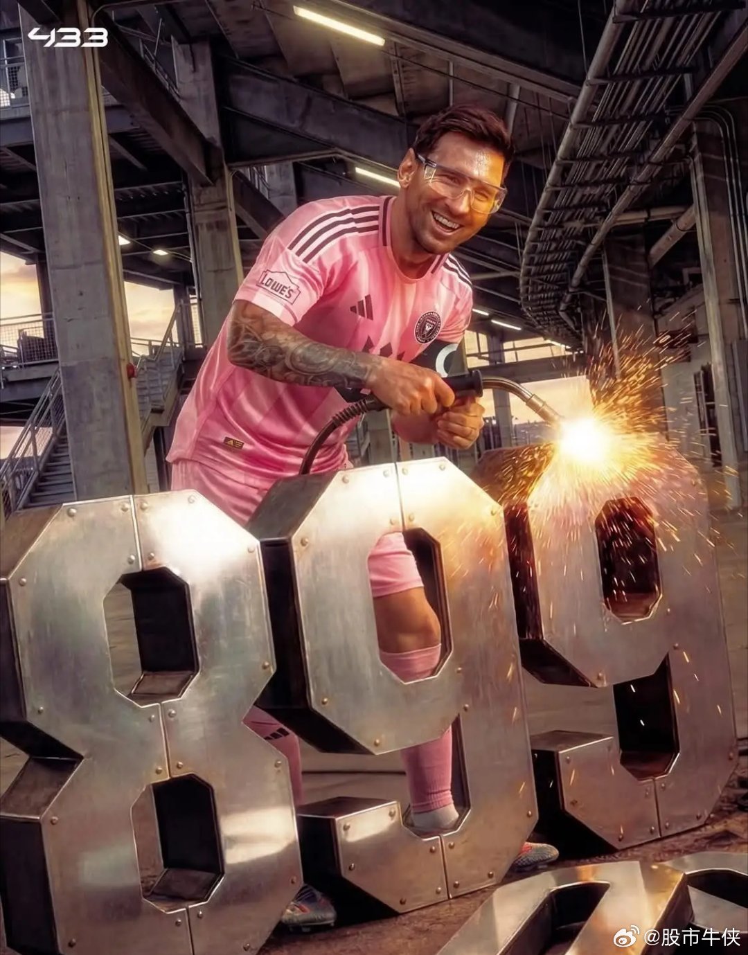 历史第二人，梅西打进899球距离900球大关只差1球了!在刚刚进行的一场美职联比