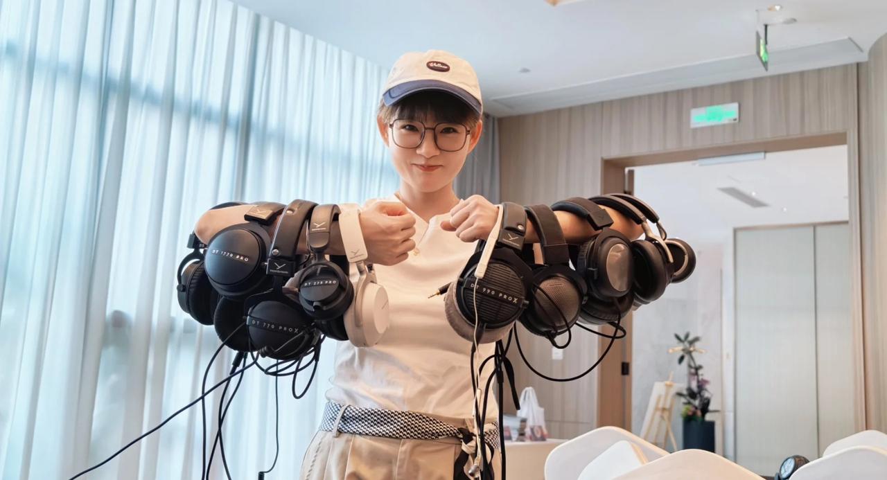 这一手的大耳请你来听歌呀耳机发烧友聚会hifiHIFI耳机耳机