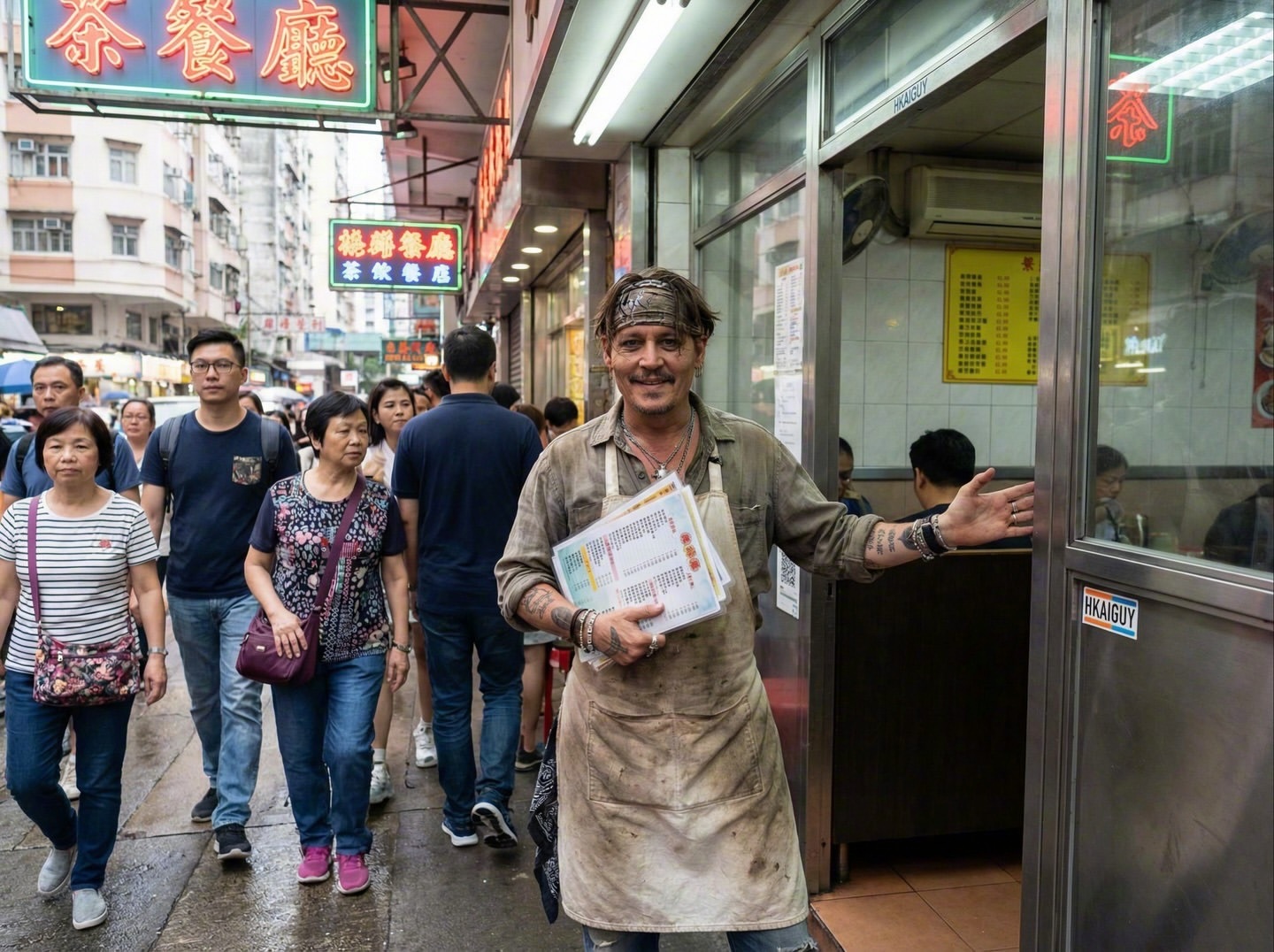 卧虎藏龙——在香港茶餐厅打工的他们！hkaiguyAI制作！大湾区大学正式成