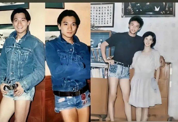 原来以前的男孩子也穿超短牛仔裤啊！为什么现在没人这么穿了呢？！​​​