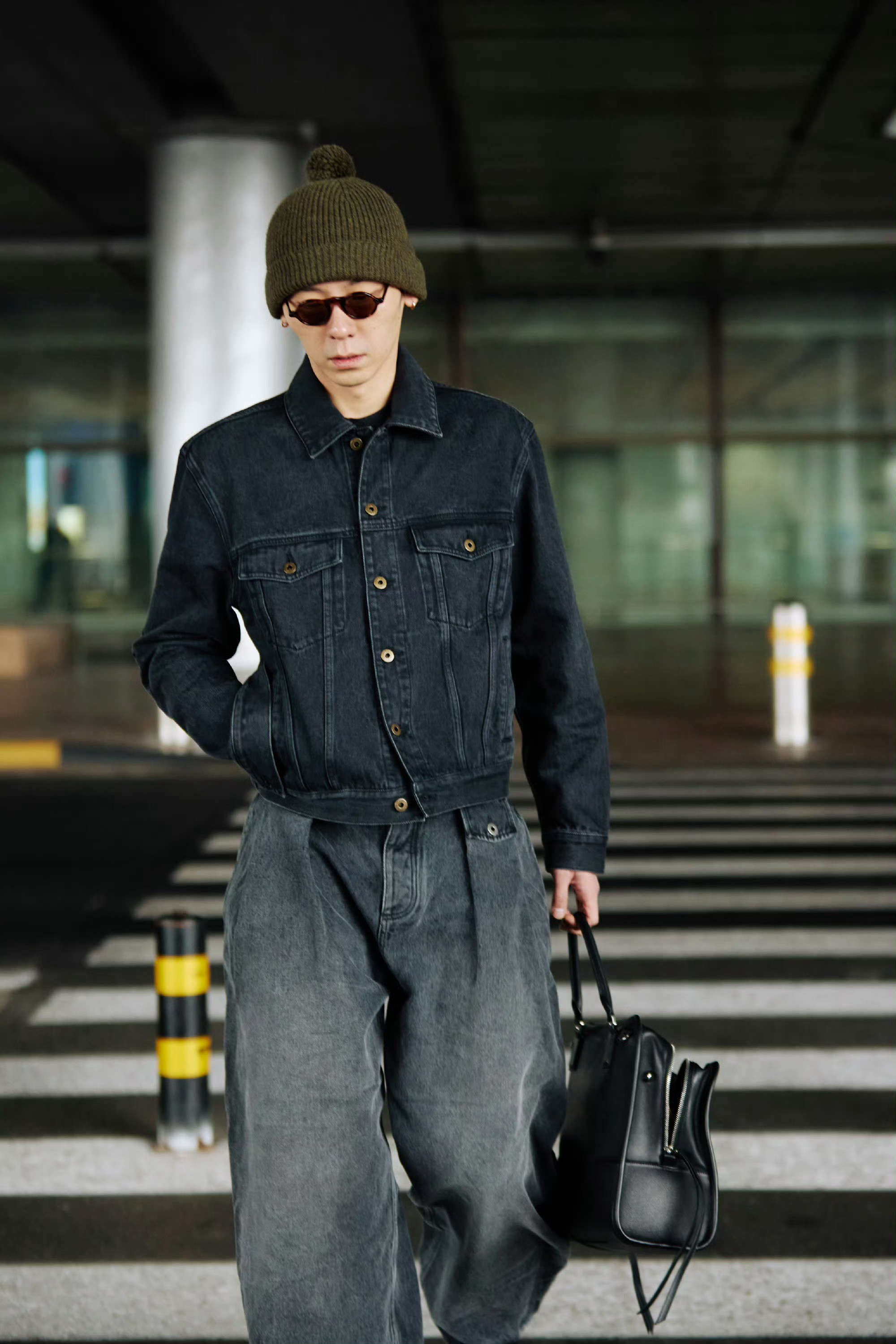 蒋奇明✖️LOEWE2026秋冬大秀出发大片巴黎时装周时装周