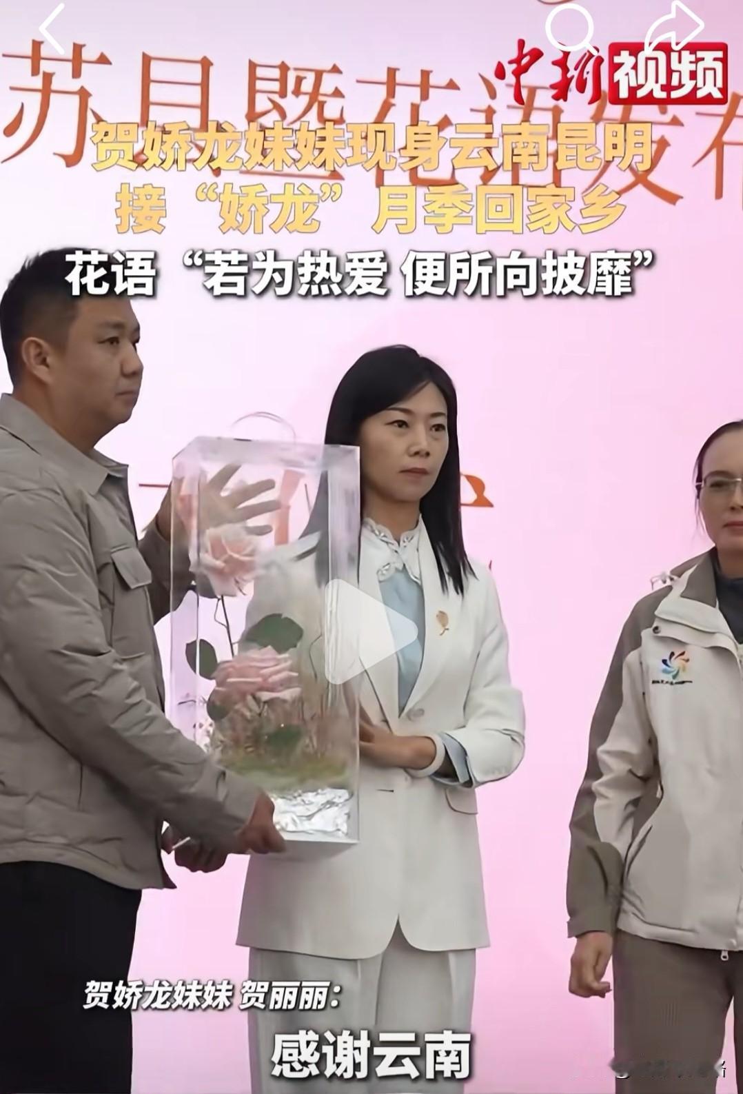 闲着没事查了下贺娇龙的妹妹贺丽丽，不查不知道，一查真挺意外！看着挺普通的