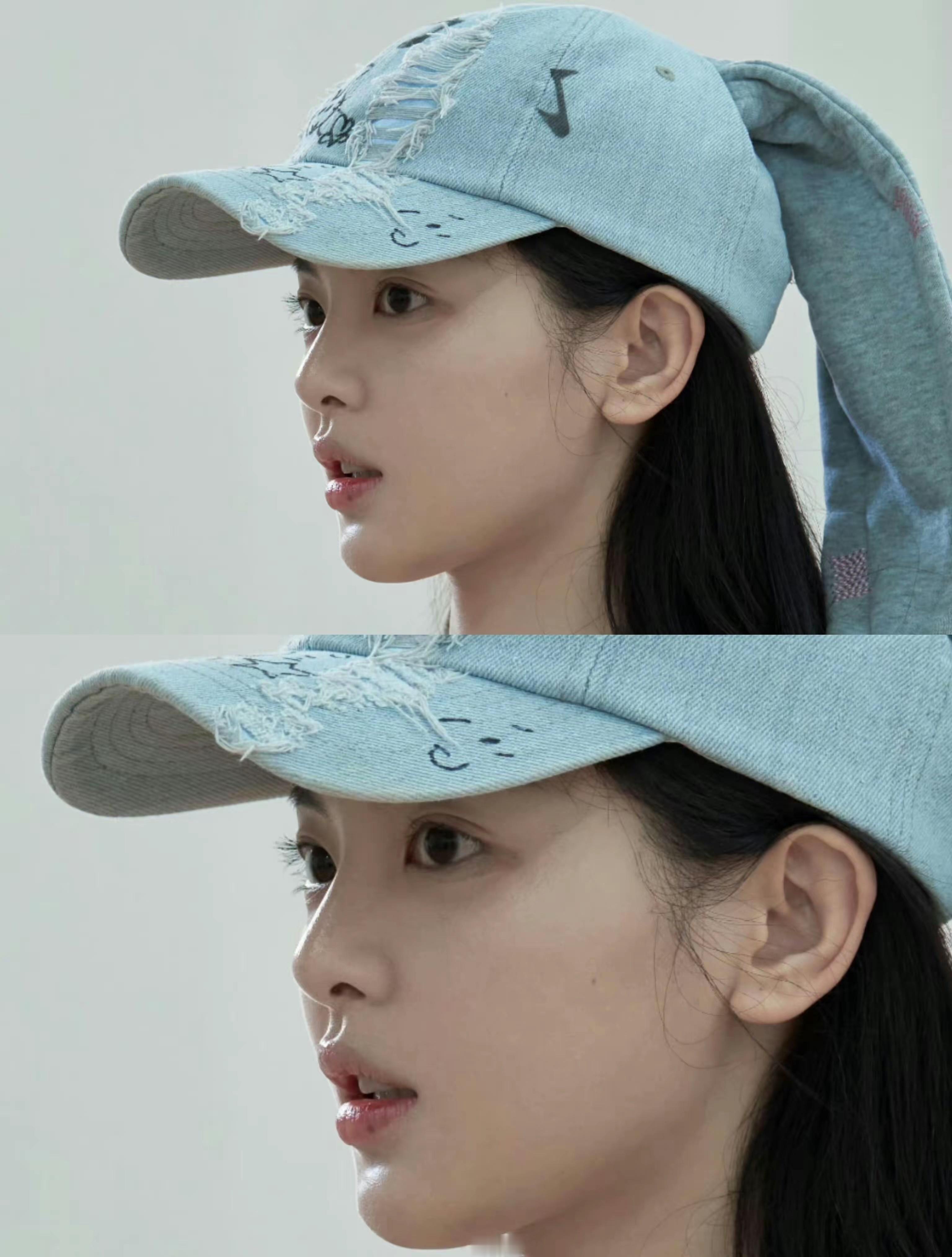 救命，杨超越这素颜是不是有点太完美了，没有任何暗沉和肤色差，皮肤就像陶瓷一样白净