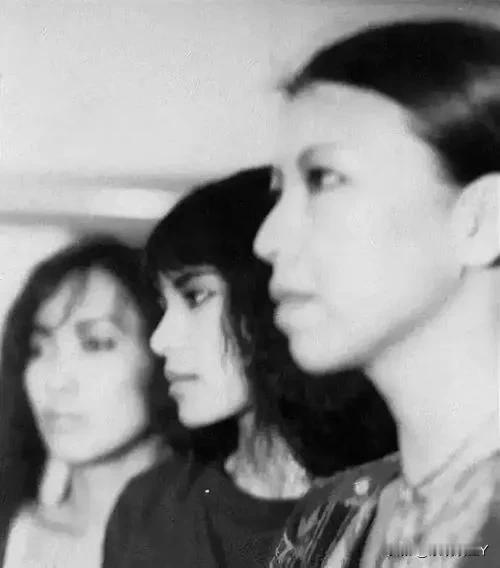 1985年老照片，三毛、潘越云、齐豫。