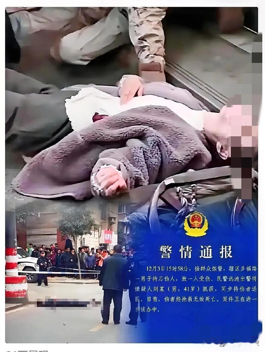 2025年12月3日，武汉硚口区icon菜市场发生一起令人痛心的悲剧，30岁的林