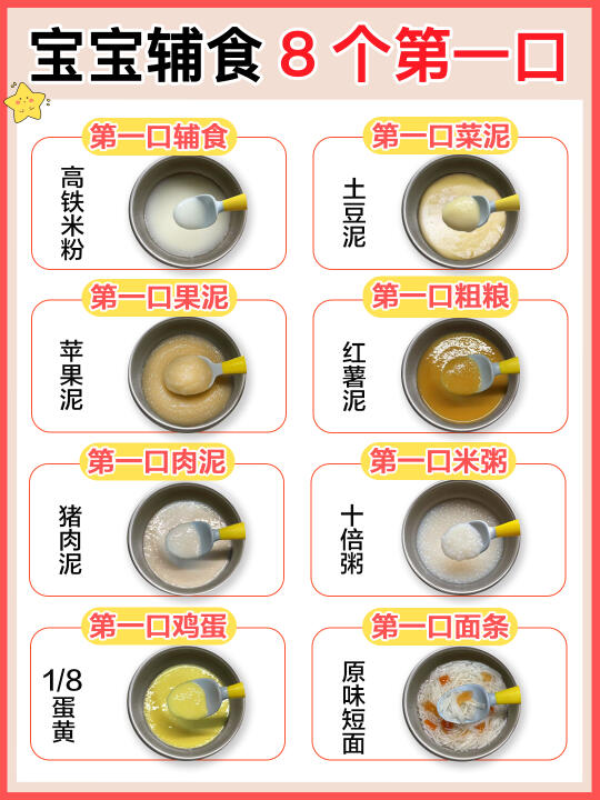 宝宝辅食添加第1口，新手家长看完不焦虑!