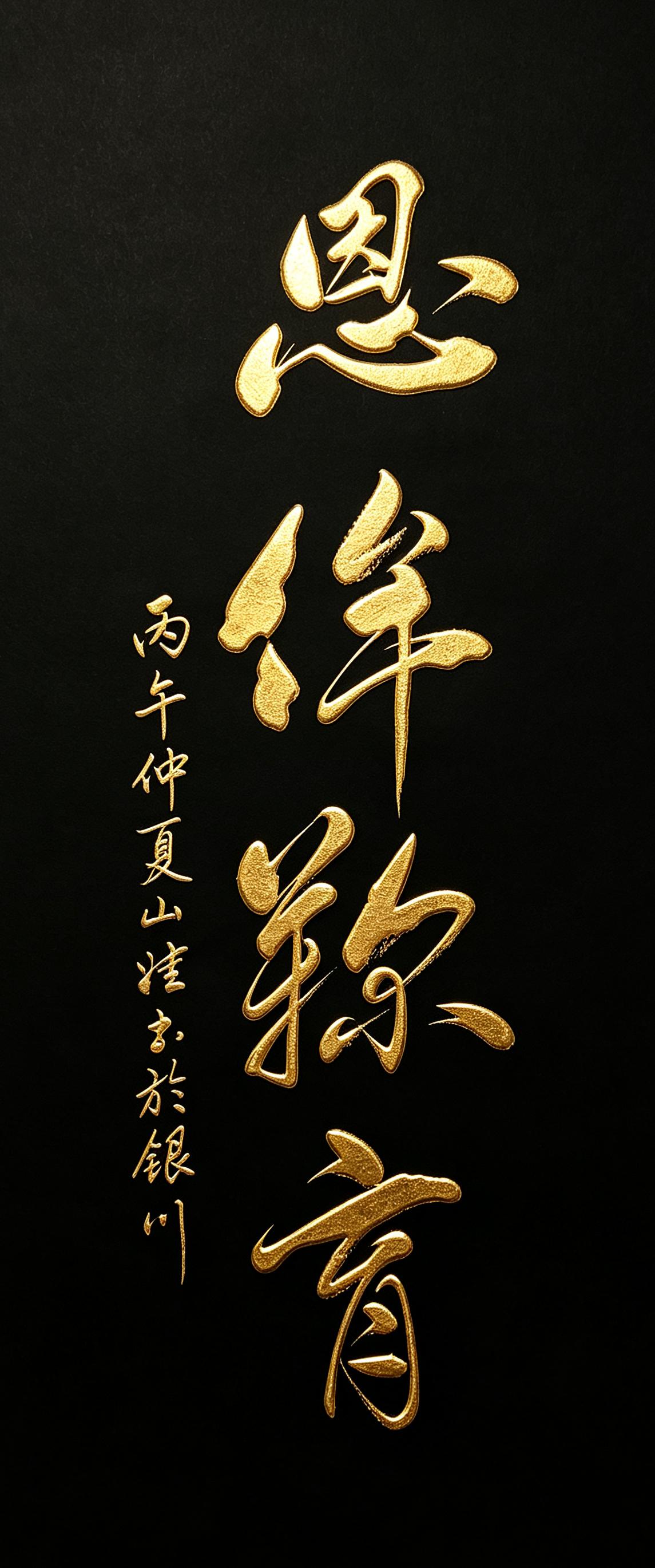 四字草书立轴，盯着看许久我只识出两个字！有没有草书大神能完整识读、顺带讲讲字词含
