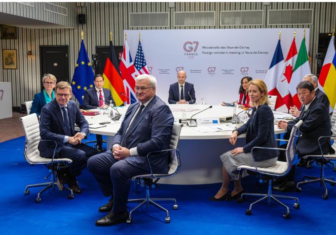 美国国务卿鲁比奥今晚（北京时间3月27日晚）写道：“今天在七国集团（G7）外长会