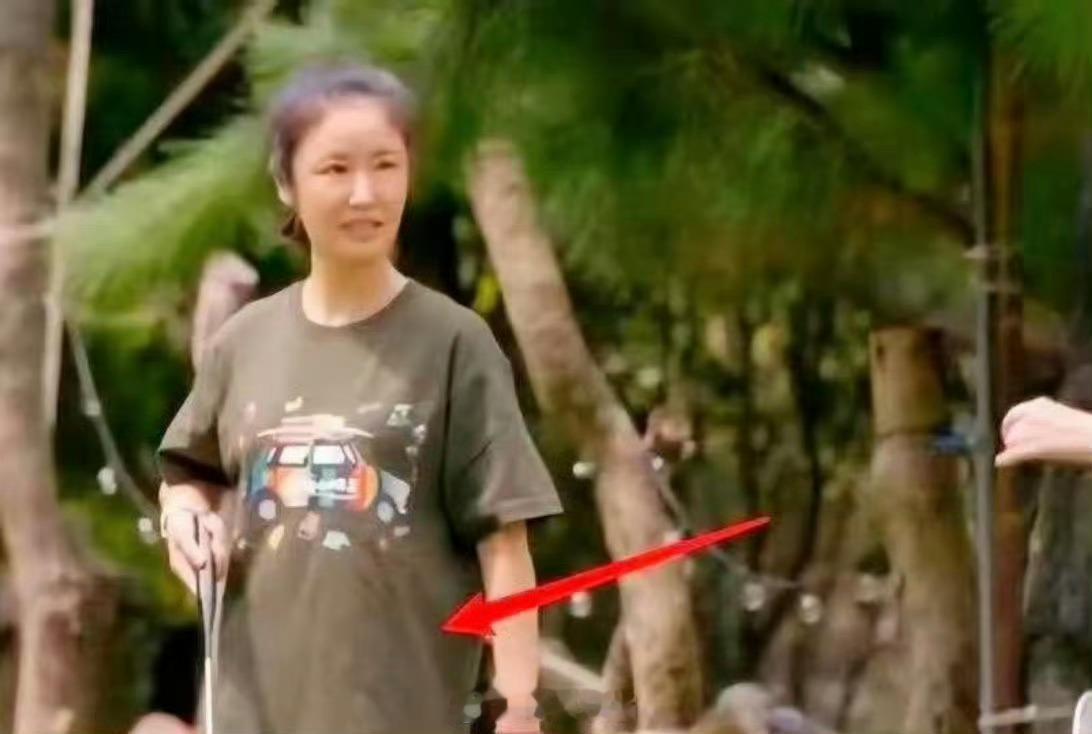 47岁的林心如私下和景区大妈没啥区别嘛​​​