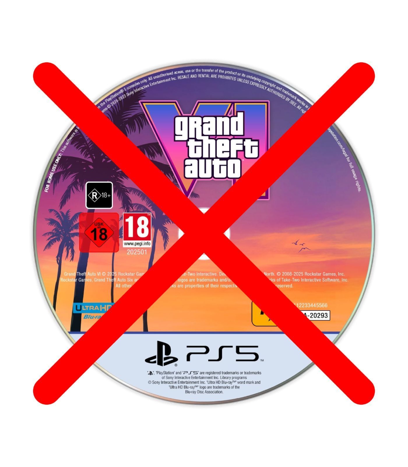 GTA6首发无光盘版GTA6兄弟们，R星确定了GTA6首发版本没有光盘版了，即