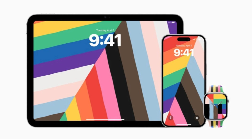 苹果推送iOS18.5RC版，iPhone13支持卫星通讯，新的彩虹