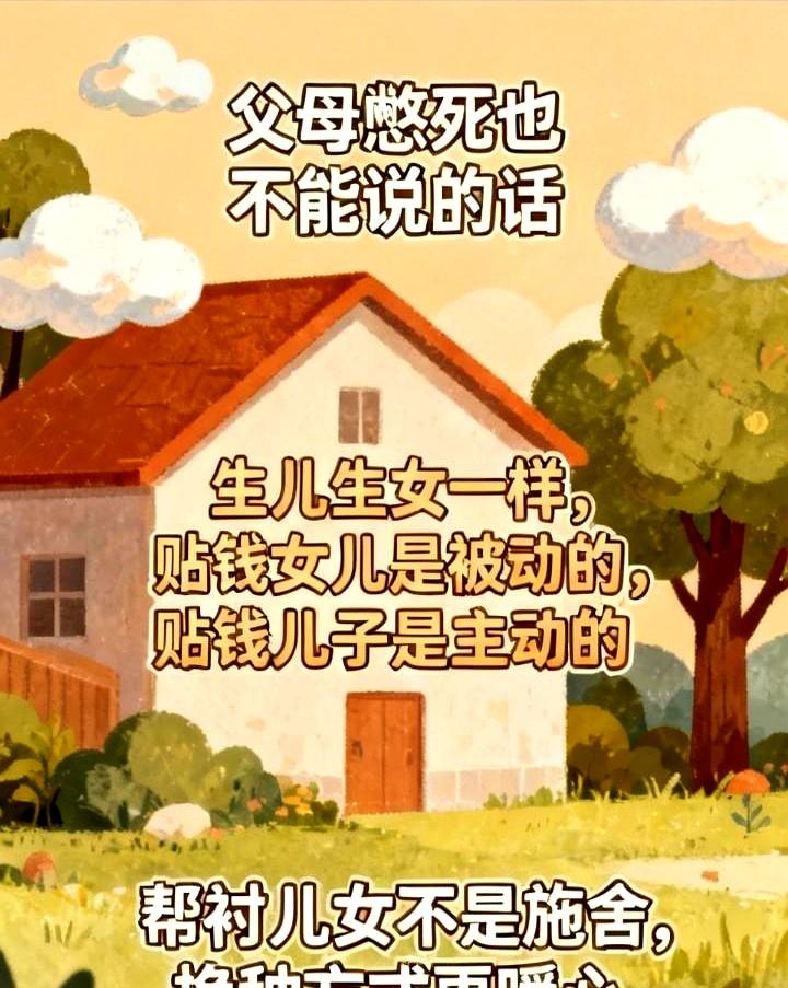 女婿和儿子，真不是一回事。别嘴上说都一样，现实里很多父母心里其实门儿清。说白了