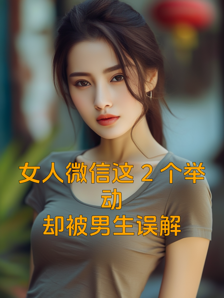 女人微信这2个举动，却被男生误解