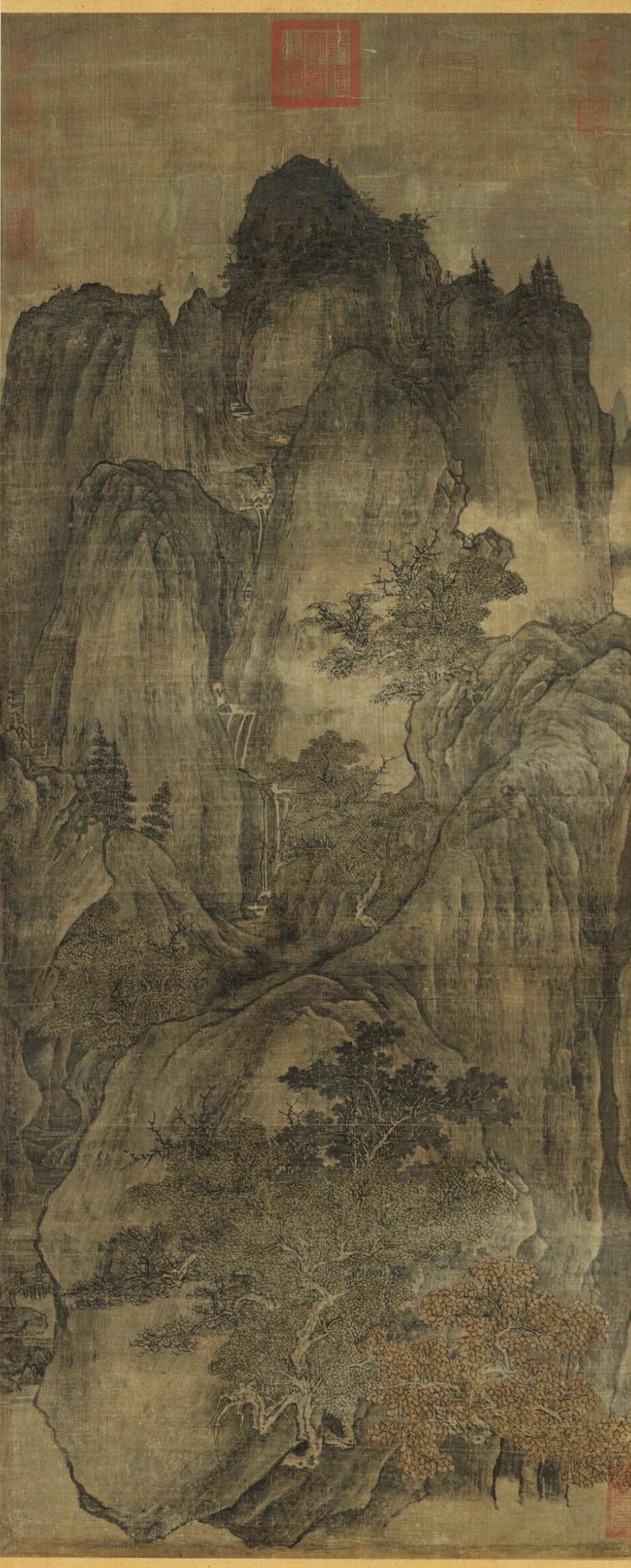 宋人巨碑式山水画中的山有什么文化寓意？郭熙在《林泉高致》说：“大山堂堂为众山之主