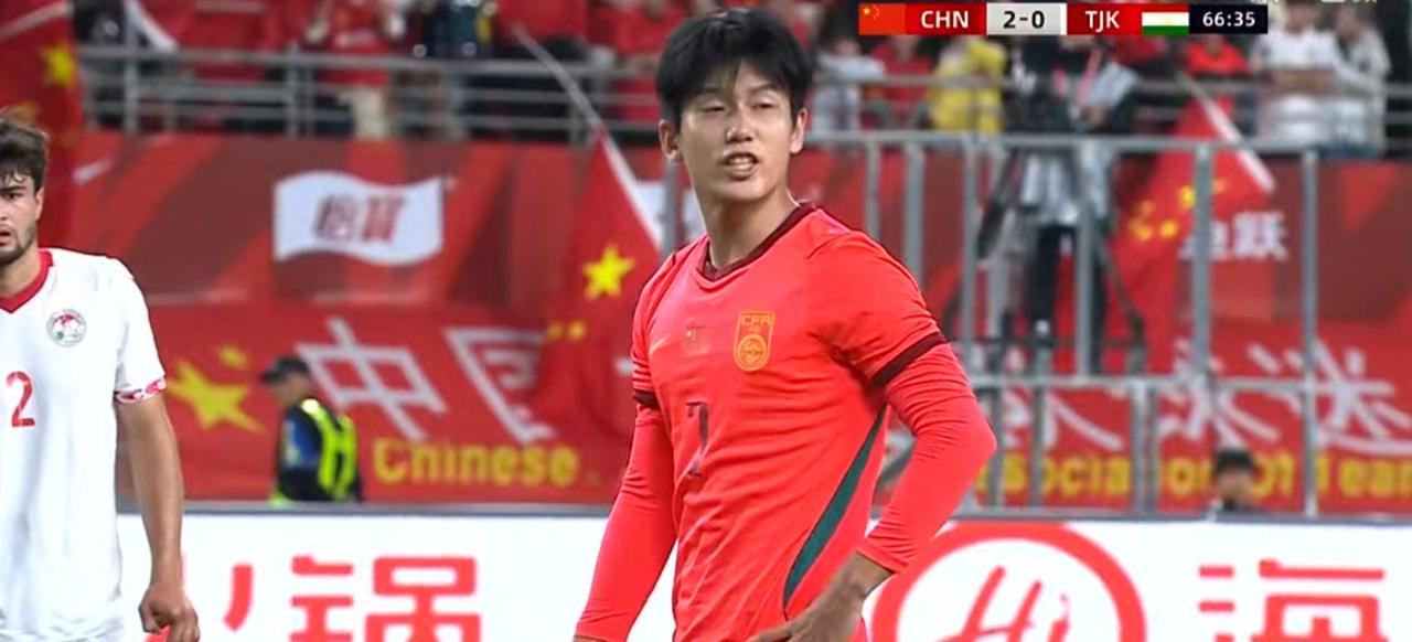 6月9日，中国U23男足3:0塔吉克斯坦U23，太惊喜！完成双杀对手，6