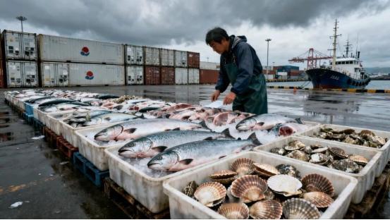 中国不买了，12万吨水产烂在港口！日企哀叹：这是致命一击。 自从中国全面暂停