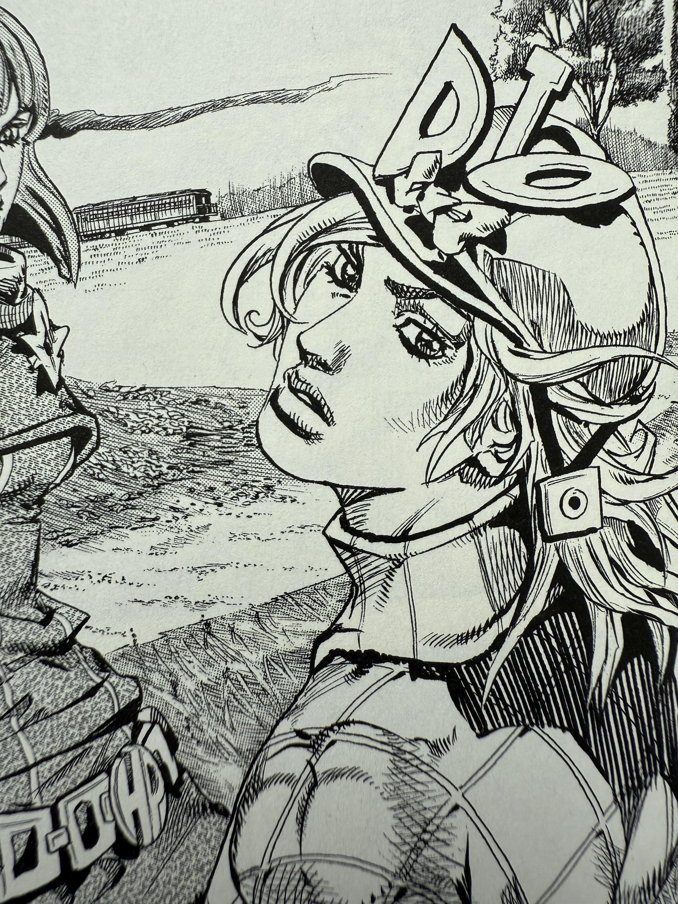 关于漫画。与其说雕塑，不如说是荒木版本的伯里曼漫画家