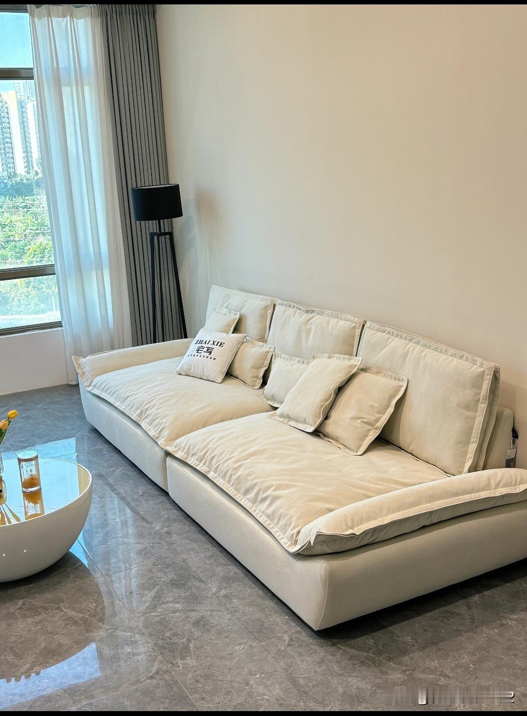 二千多的帆船沙发😡😡家里不管是法式极简奶油风复古意式装修帆船沙发都能轻松驾