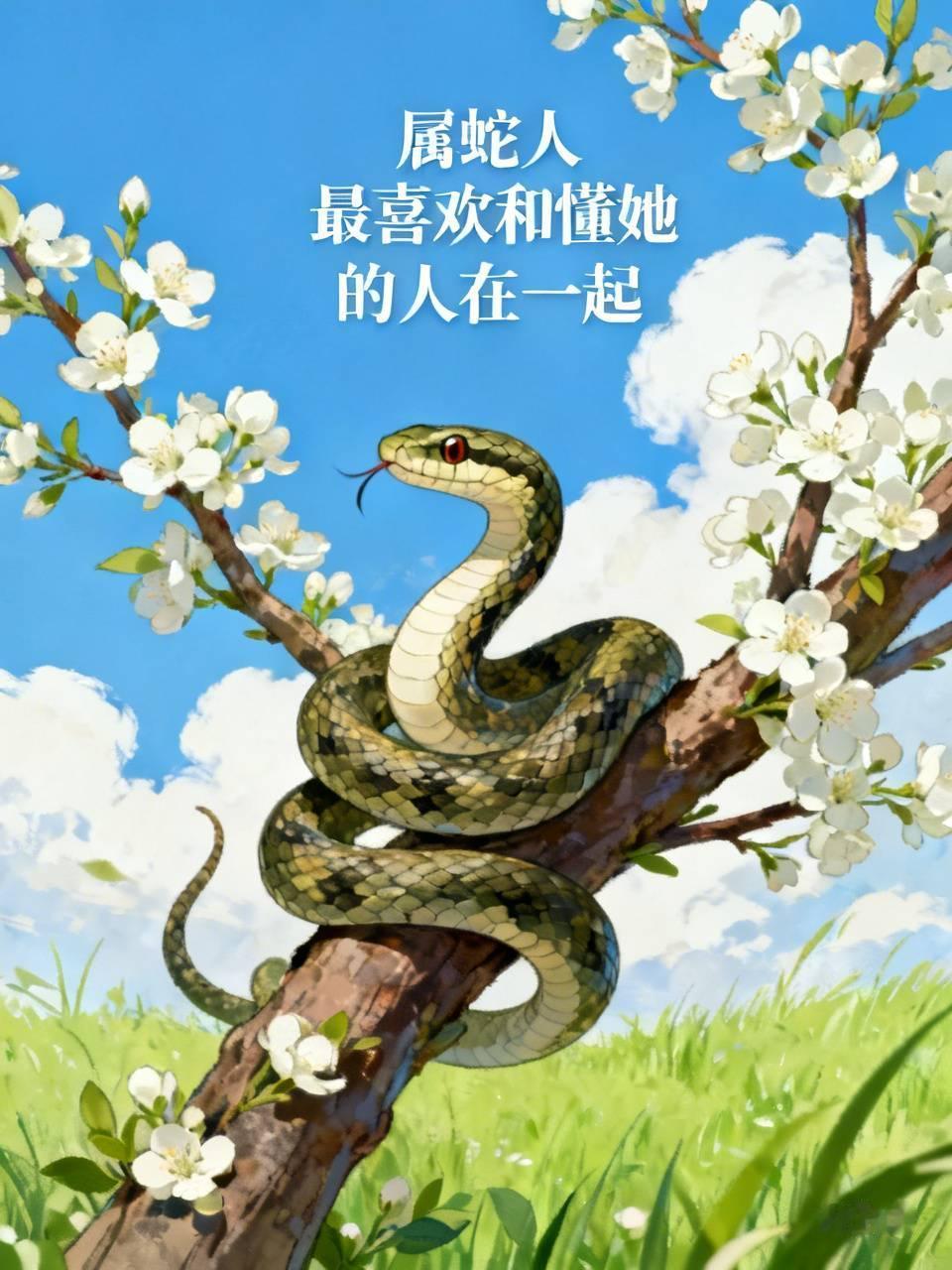 属蛇人最喜欢和懂她的人在一起。属蛇人冷静克制，平时不轻易袒露内心。但在感情里一旦