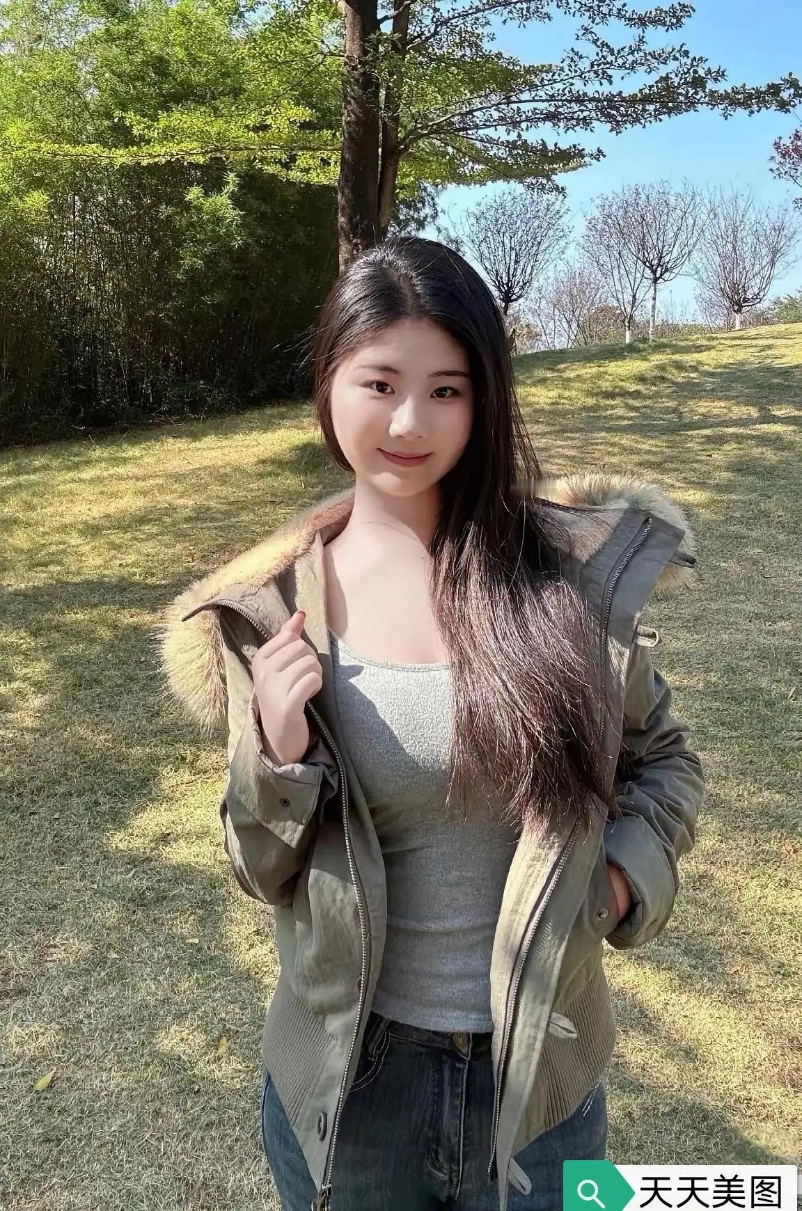 逛公园啦，自拍