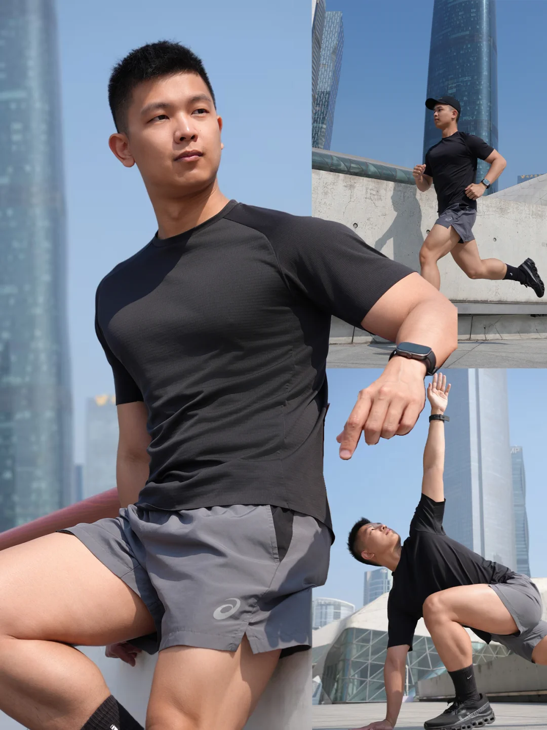 运动男生冬日户外状态拉满的秘密