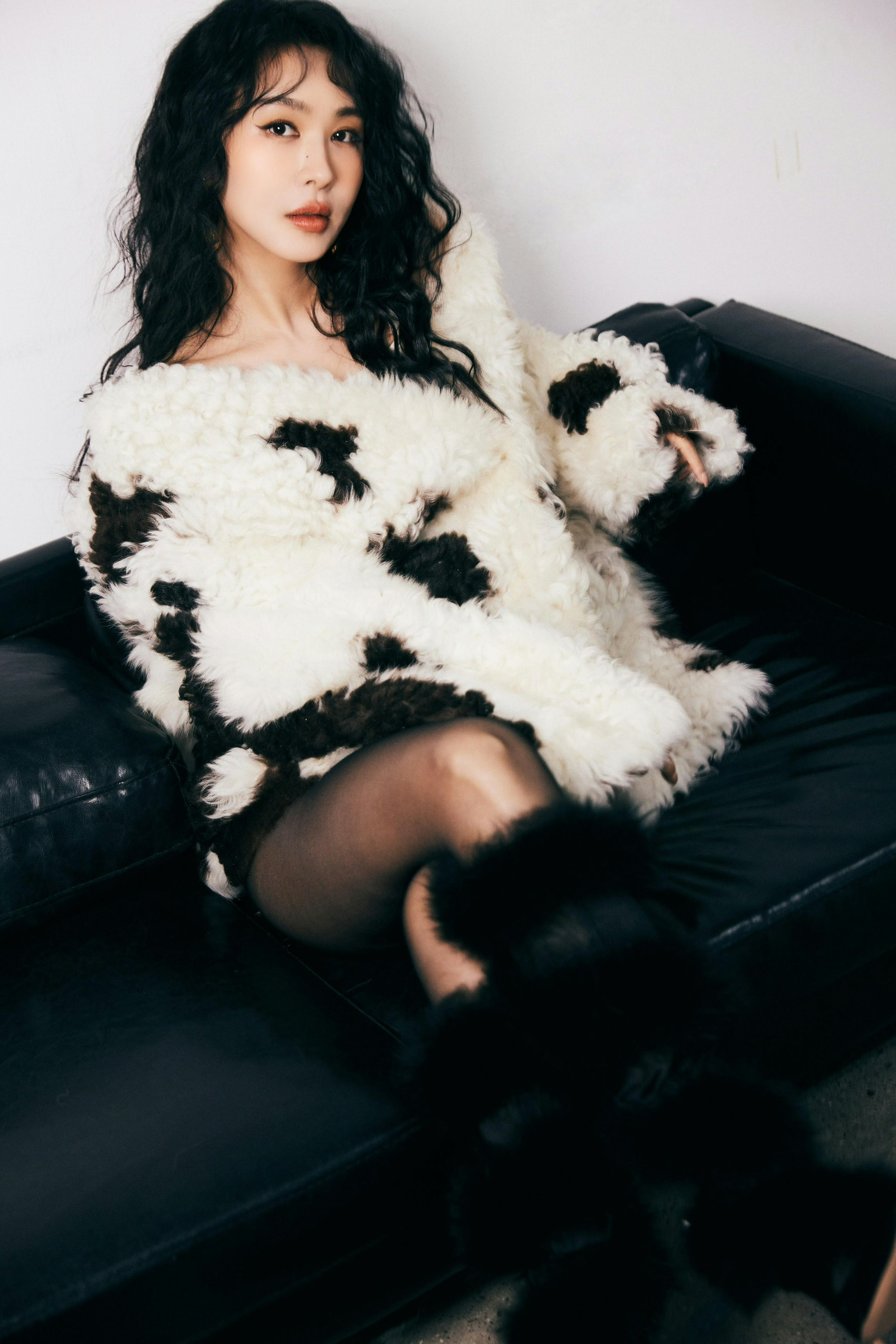 李菲儿，黑丝​​​
