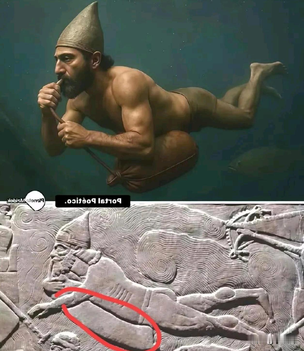 西方古代连氧气瓶都发明了，这是真的还是假的？