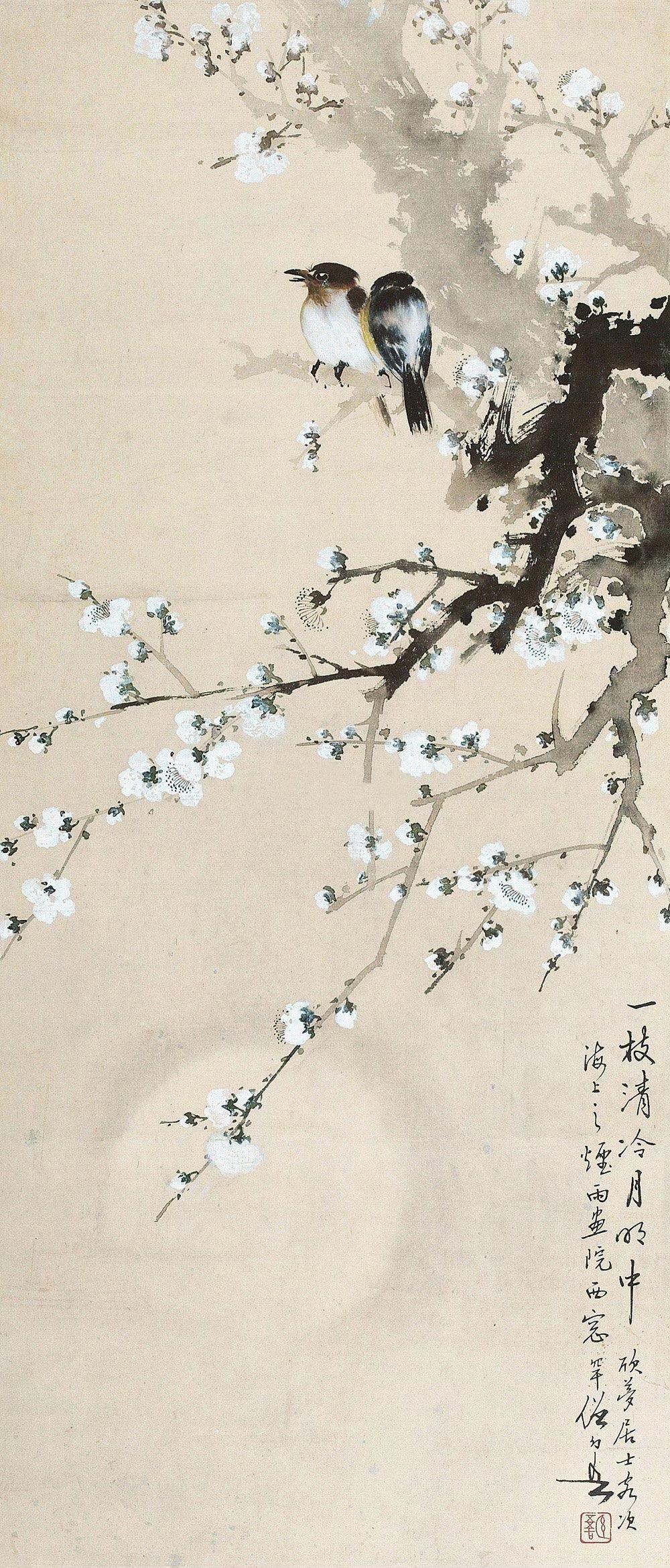 【润彩写生灵，清风入画图——近现代名家黄幻吾花鸟画】同样是小写意花鸟，黄幻吾