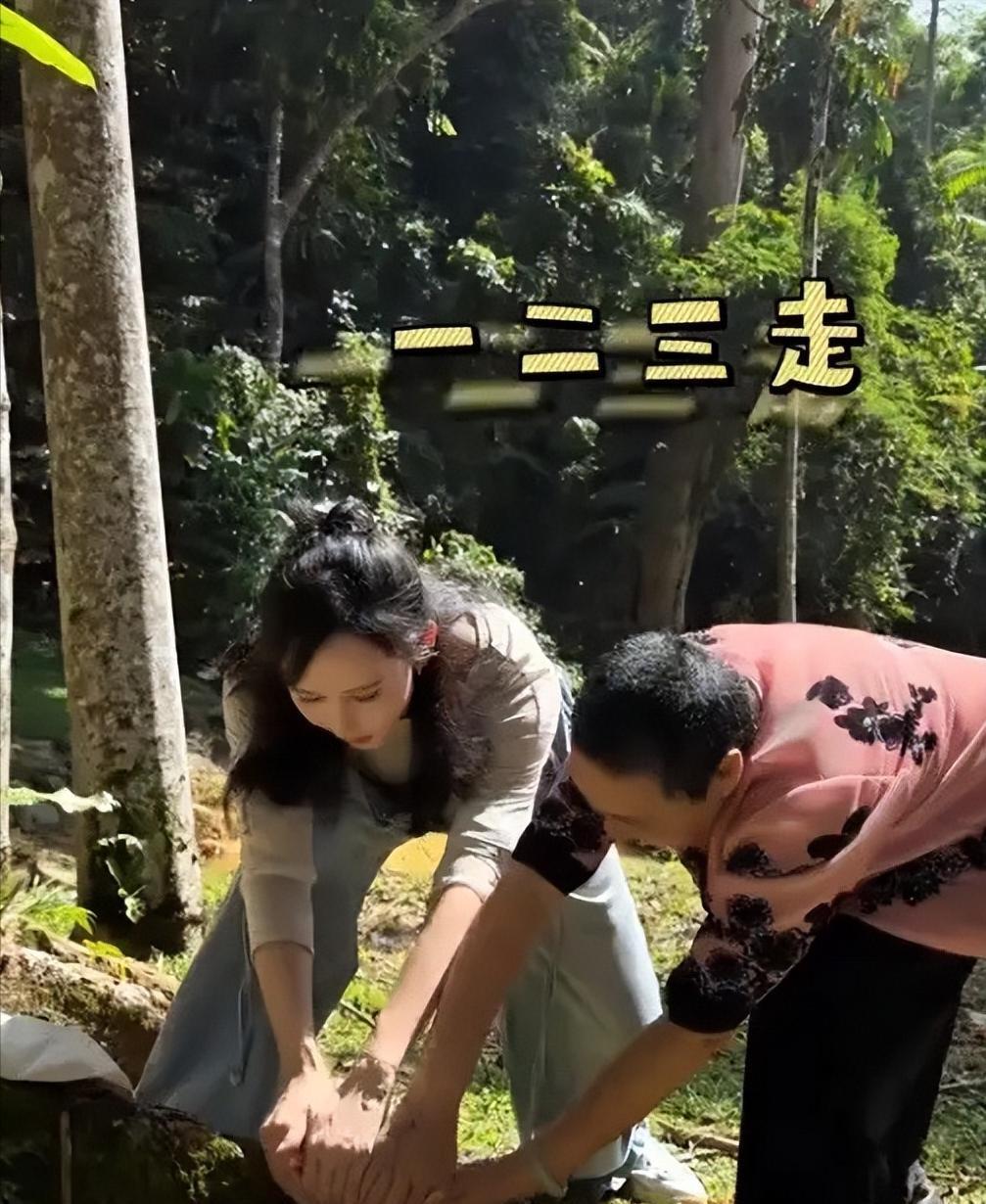 胡静近况：接父母到国外养老，47岁状态依然显年轻，在自家庄园采摘大灵芝