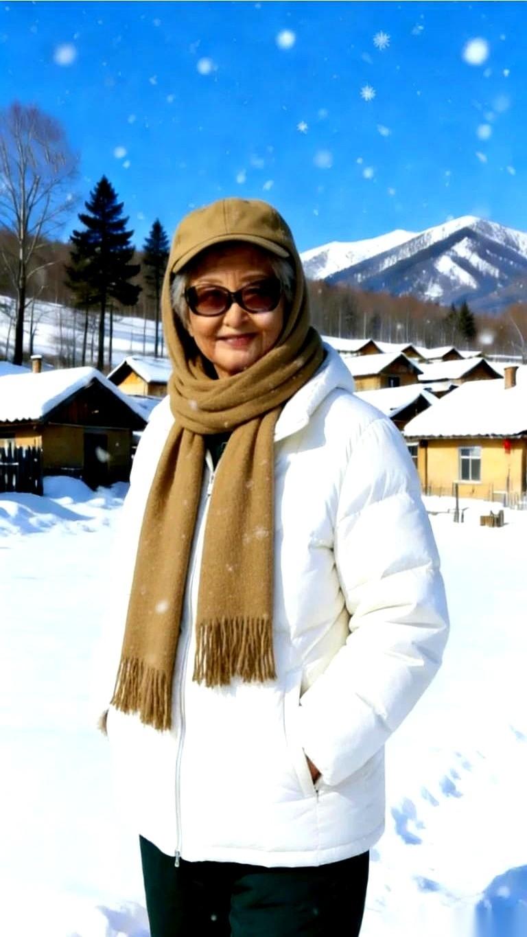 一个86岁的哈尔滨老太太，说她这辈子最大的愿望，是“嘎嘣”一下就死了。对，你没