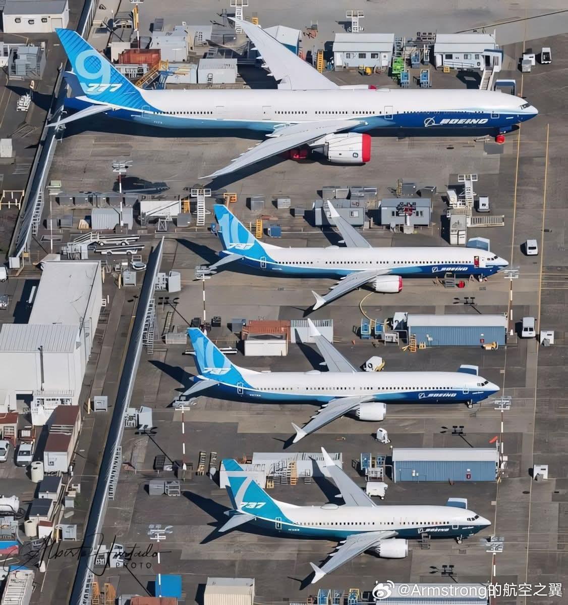 737与777尺寸对比​​​