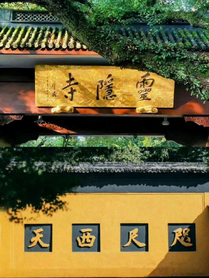 灵隐寺刷到不要无视评论很灵🙏​​​​