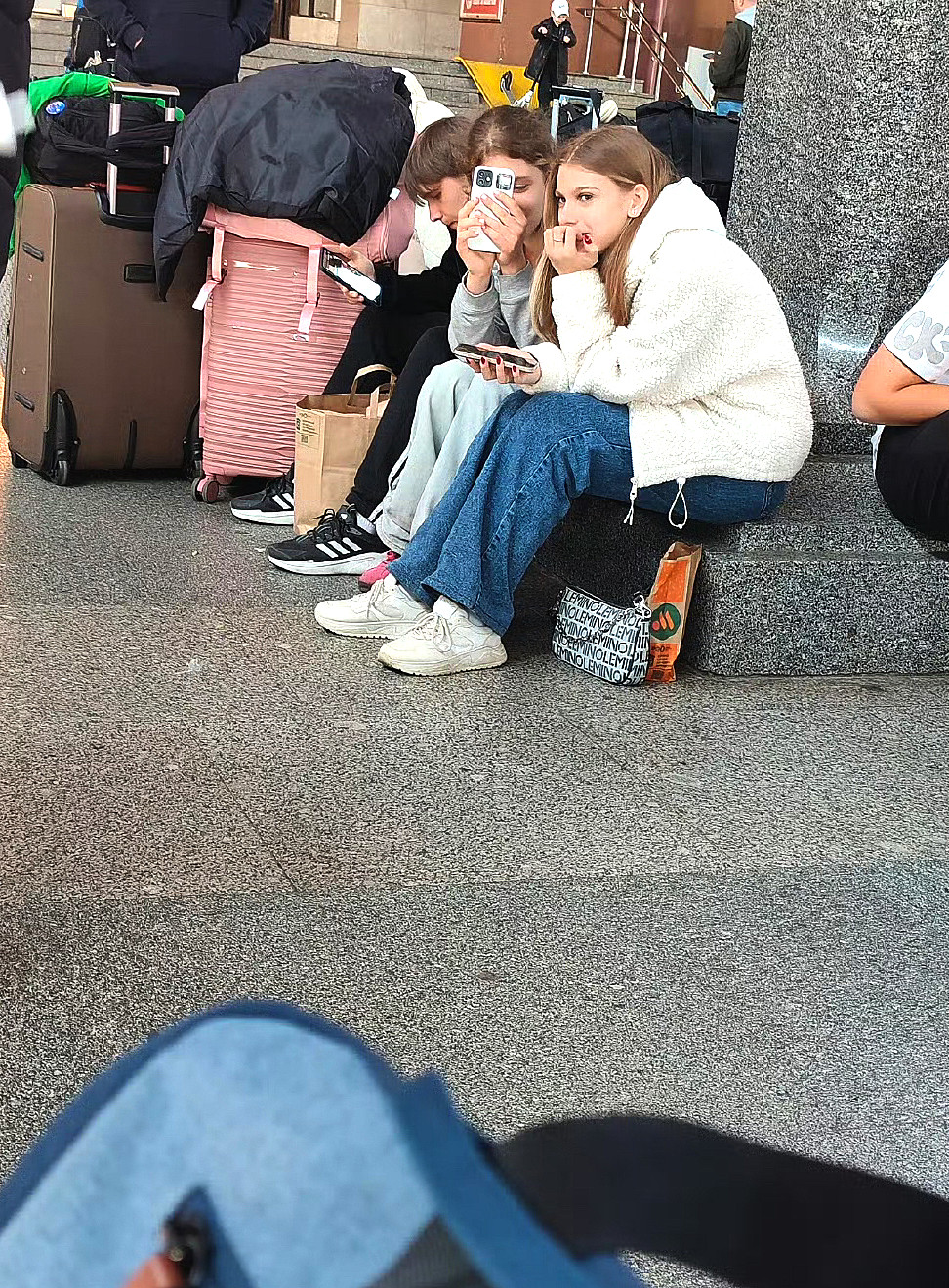 互相在对方的镜头中