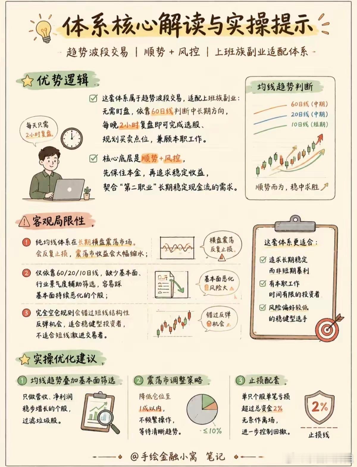 炒股先立交易规矩，少走五年弯路涨跌买卖、仓位风控、量价判断，这套完整交易体系能帮