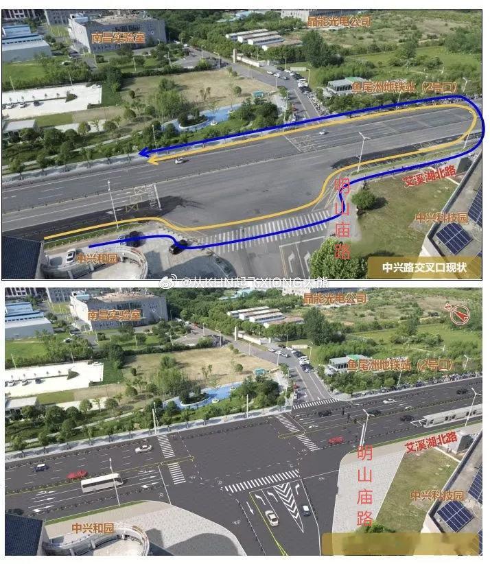 【英雄城交通•道路|告别“堵心路”！高新区这个路口大变身】南昌稳中求进高质
